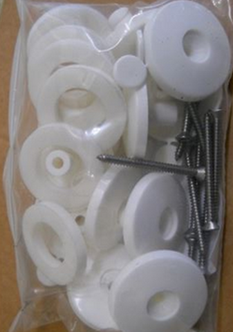 PVC Fixing Buttons - Multiwall Polycarbonate
