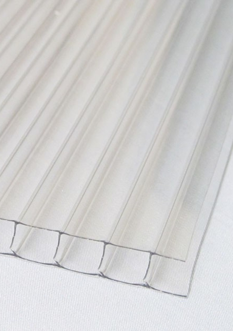 10mm Multiwall Polycarbonate Sheeting - Clear