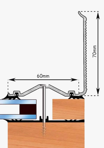 60/71 Wall Flashing Profile (CWF)