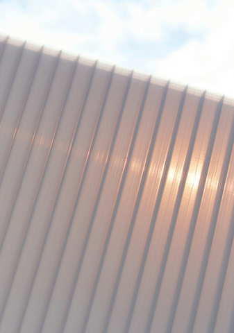 16mm Multiwall Polycarbonate Sheeting - Opal