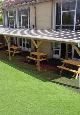 10mm Multiwall Polycarbonate Sheeting - Clear
