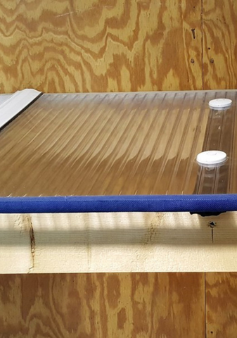 10mm Multiwall Polycarbonate Sheeting - Clear